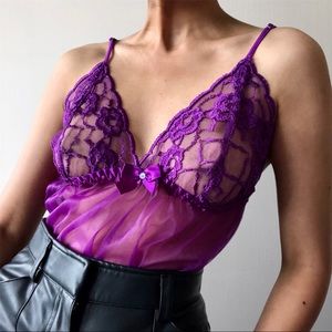 BOGOFREE Fredericks of Hollywood Babydoll Slip Dress